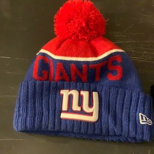 NY Giants winter hat